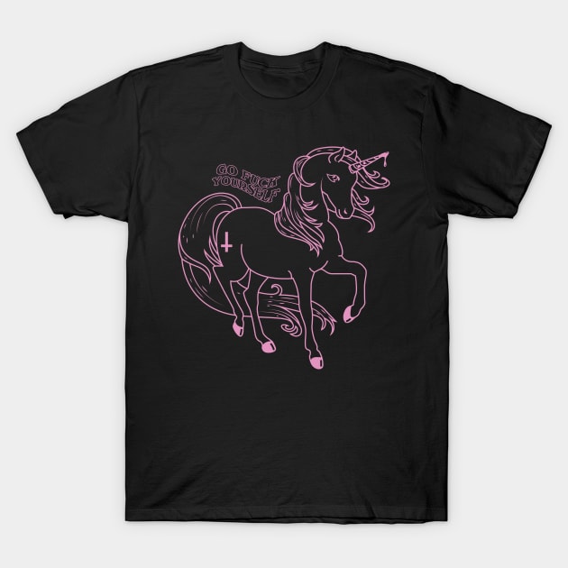 Lovely Unicorn T-Shirt by Crowtesque